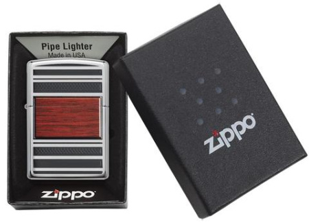 Зажигалка для трубок ZIPPO Pipe с покрытием High Polish Chrome 28676