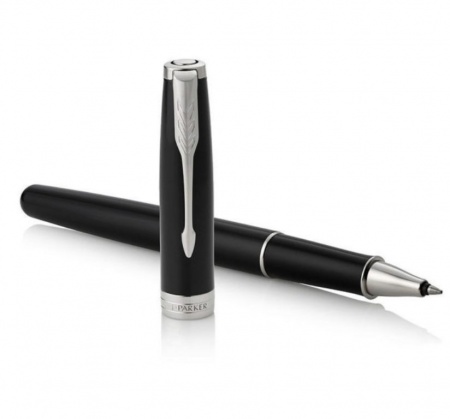 Ручка-роллер Parker Sonnet Black Lacquer CT