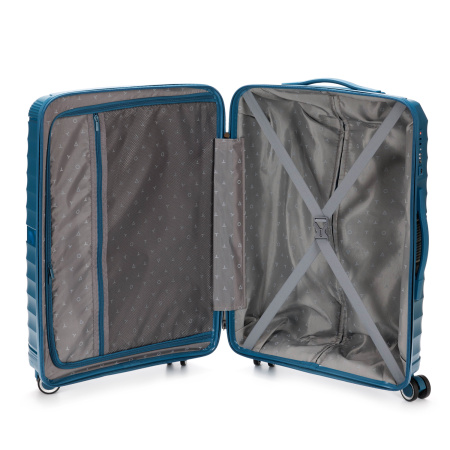 Чемодан TORBER Nevo T2207M-Blue