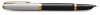 Ручка перьевая Parker 51 Premium, Black / Silver GT, F
