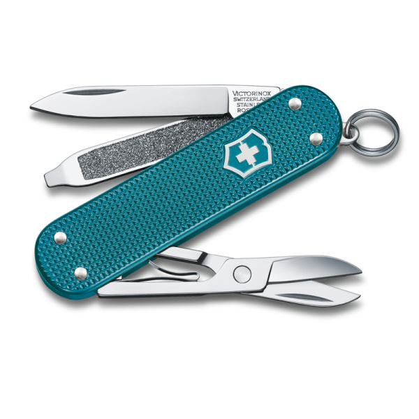 Нож-брелок VICTORINOX Classic SD Alox Colors "Wild Jungle" 0.6221.242G