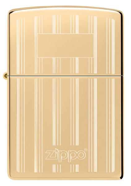 Зажигалка ZIPPO Classic с покрытием High Polish Brass 46011
