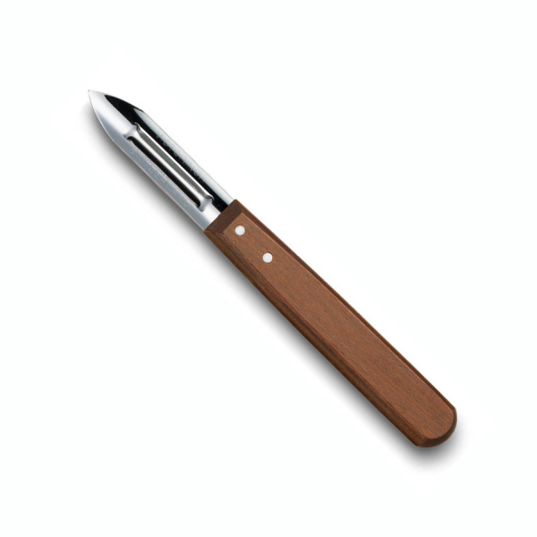 Нож для чистки картофеля Victorinox, 2 реж.стороны, деревянный