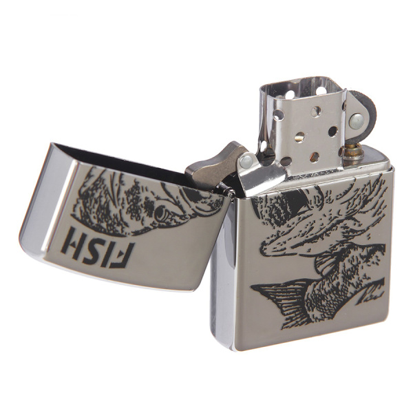 Зажигалка Zippo Чёрный окунь