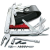 Мультитул Swisstool X Plus Victorinox в кожаном чехле