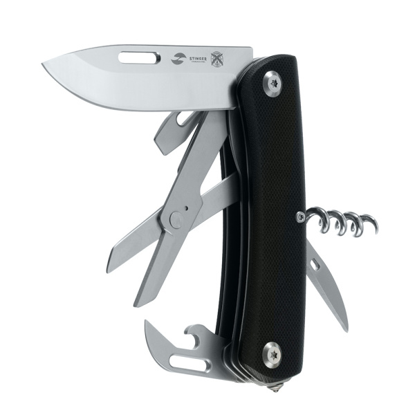 Нож перочинный Stinger FK-6G10-BLK