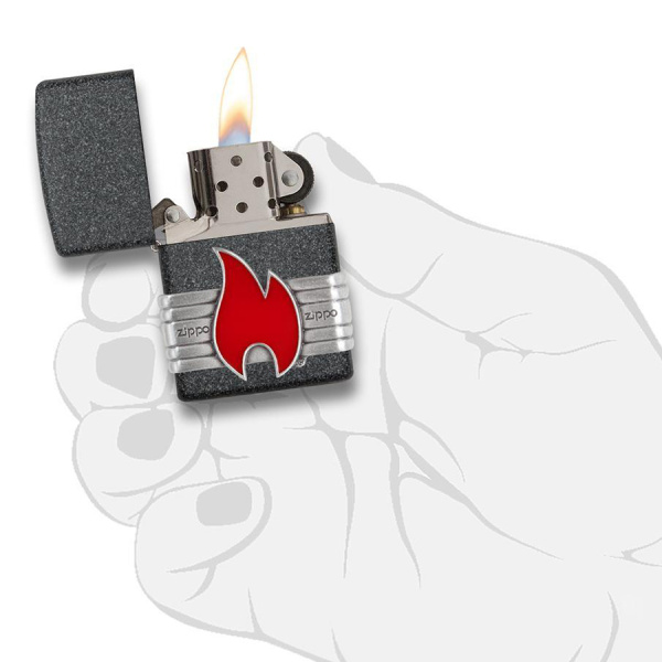 Зажигалка Zippo Red Vintage Wrap