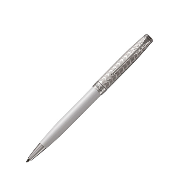 Ручка шариковая Parker Sonnet Metal & Pearl Lacquer CT