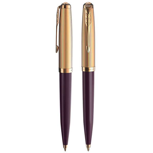 Ручка шариковая Parker 51 Premium - Plum GT