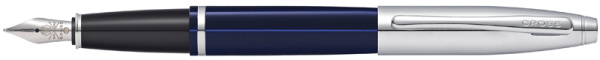 Перьевая ручка Cross Calais Blue Lacquer