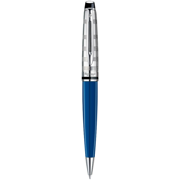 Ручка шариковая Waterman EXPERT 3 DELUXE OBSESSION BLUE CT