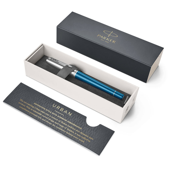 Ручка перьевая Parker Urban Premium Dark Blue CT