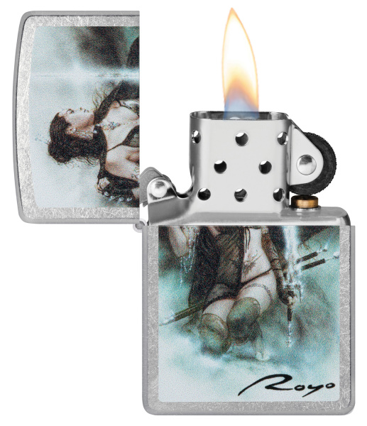Зажигалка ZIPPO Luis Royo с покрытием Street Chrome 48962