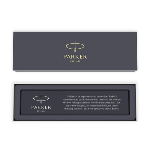 Подарочный набор Parker: Ручка перьевая + ручка шариковая Parker IM - Black CT