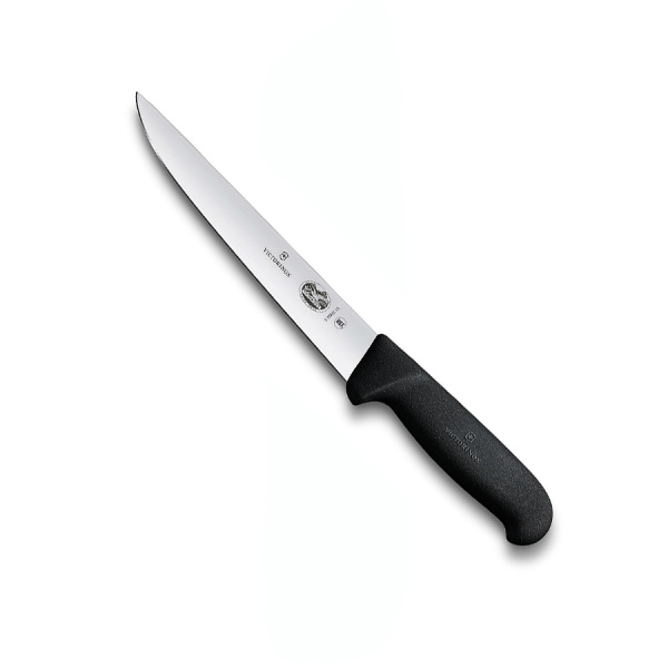 Нож Victorinox обвалочный, лезвие 18 см, черный