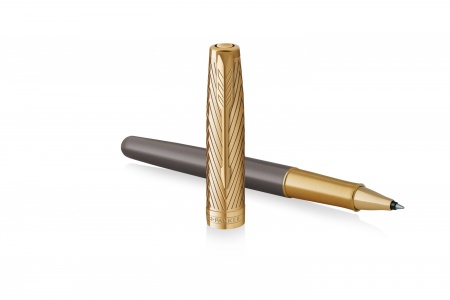 Ручка-роллер Parker Sonnet Pioneers T542, Arrow Grey GT