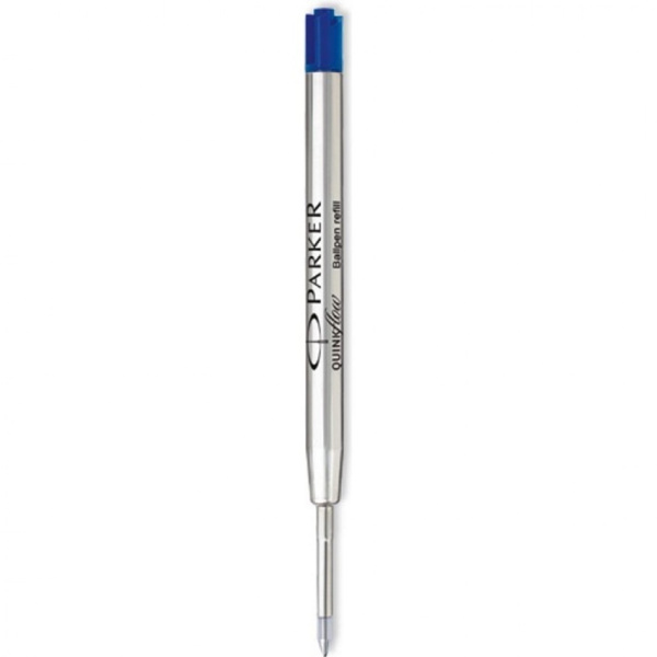 Стержень для шариковой ручки Parker QuinkFlow Z08: M, синий, 2шт