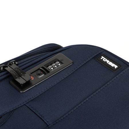 Чемодан TORBER Brosno T1901L-Blue