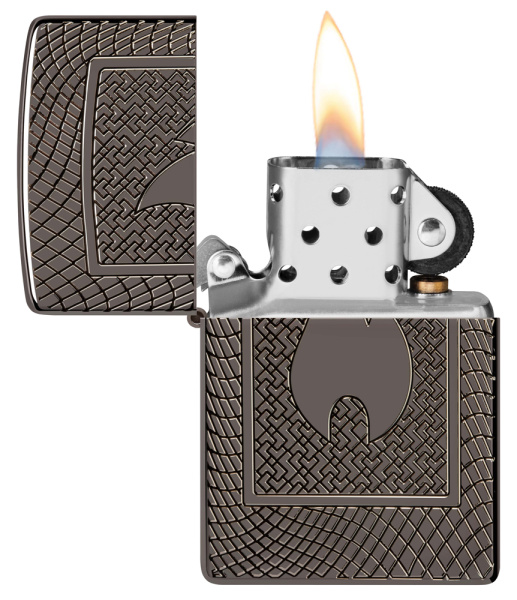 Зажигалка ZIPPO Armor® с покрытием Black Ice® 48569