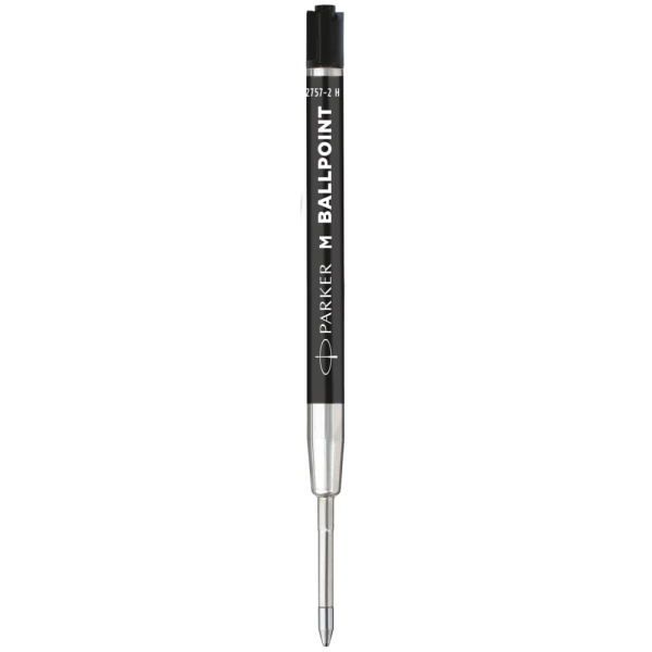 Стержень для шариковой ручки Parker QuinkFlow Basic Z09: M, черный, 2шт