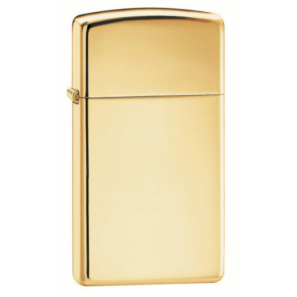 Зажигалка Zippo Slim® High Polish Brass