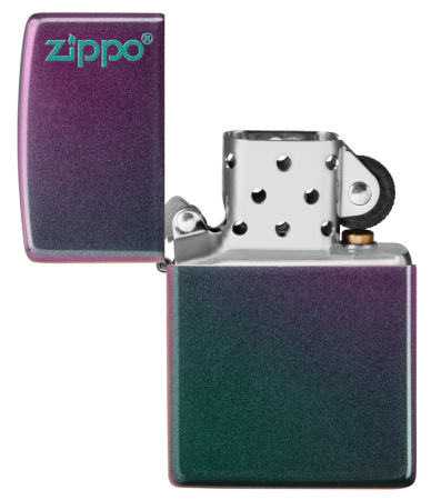 Зажигалка ZIPPO Logo с покрытием Iridescent 49146ZL