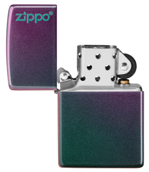 Зажигалка ZIPPO Logo с покрытием Iridescent 49146ZL