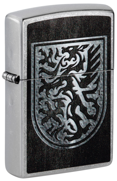 Зажигалка ZIPPO Dragon Design с покрытием Street Chrome 48730