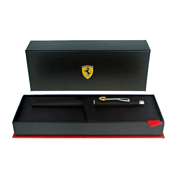 Ручка-роллер Cross Selectip Classic Century - Ferrari Matte Black Lacquer/Chrome