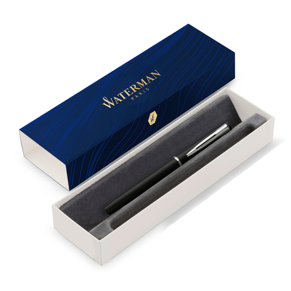 Ручка Waterman перьевая Graduate Allure - Black CT, F