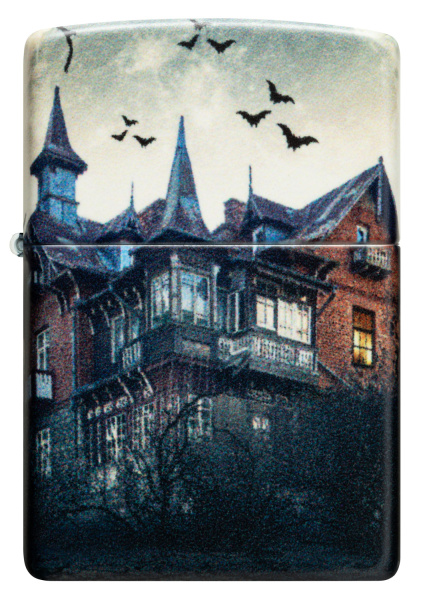 Зажигалка ZIPPO Horror House с покрытием 540 Matte 48922
