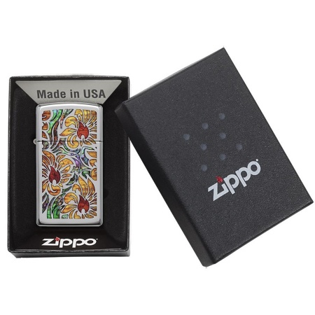 Зажигалка Zippo с покрытием High Polish Chrome
