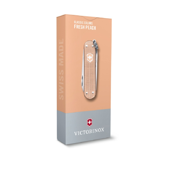 Нож-брелок Classic SD Alox Colors Fresh Peach VICTORINOX