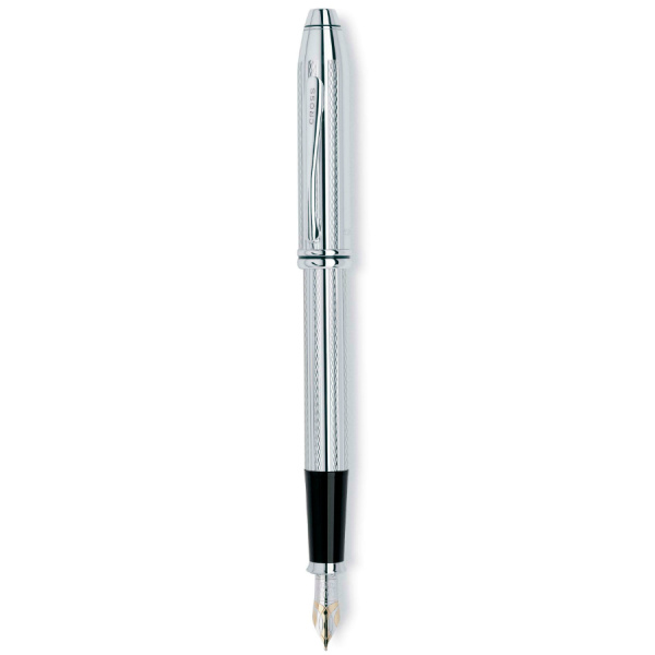 Ручка перьевая Cross TOWNSEND-PLATINUM PLATED