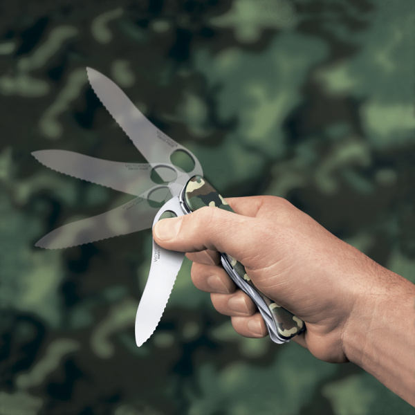 Нож перочинный VICTORINOX Trailmaster One Hand 0.8463.MW94