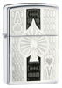 Зажигалка ZIPPO Ace с покрытием High Polish Chrome 24196