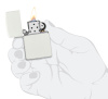 Зажигалка ZIPPO Classic с покрытием White Matte 214