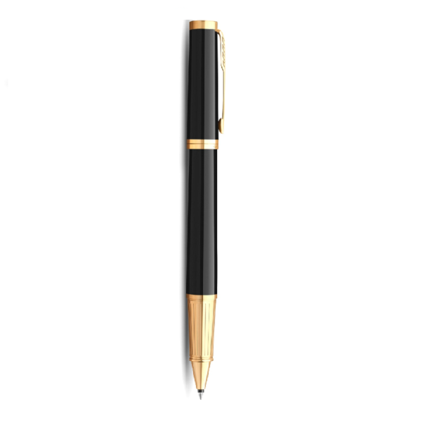Ручка-роллер Parker Ingenuity Black GT  черная, 0,5мм