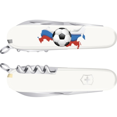 Нож Victorinox Spartan, 91 мм, 12 функций, Российский футбол