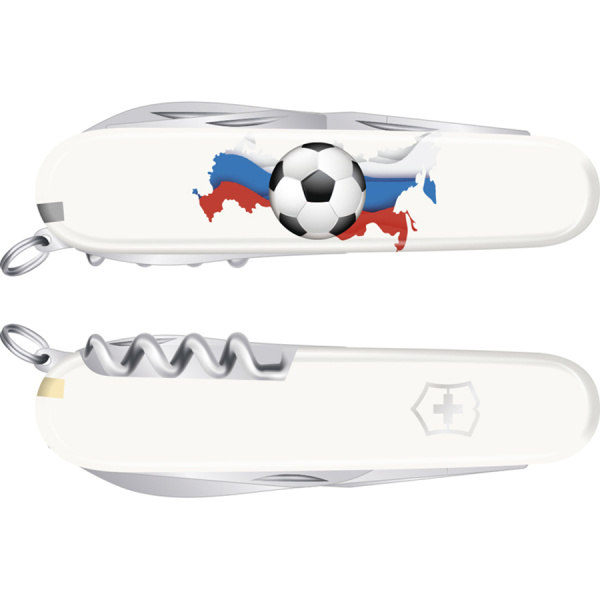 Нож Victorinox Spartan, 91 мм, 12 функций, Российский футбол