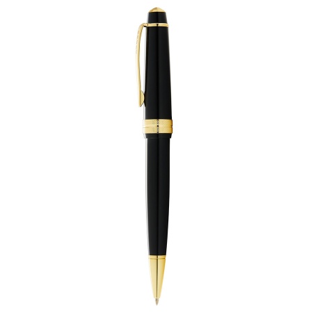 Шариковая ручка Cross Bailey - Light Polished Black Resin and Gold Tone