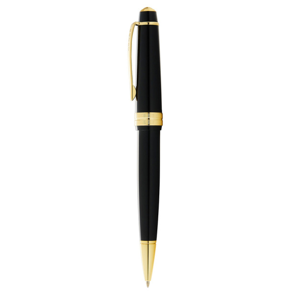 Шариковая ручка Cross Bailey - Light Polished Black Resin and Gold Tone