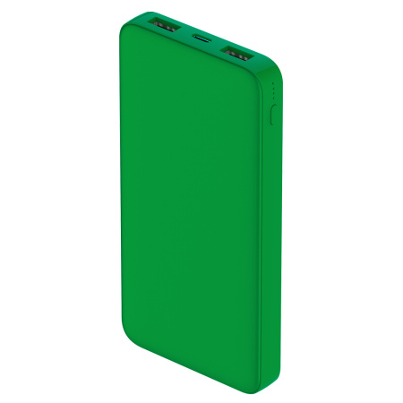 Внешний аккумулятор Polus, 10000 Mah, софт-тач покрытие, синий