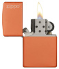 Зажигалка ZIPPO Classic с покрытием Orange Matte 231ZL