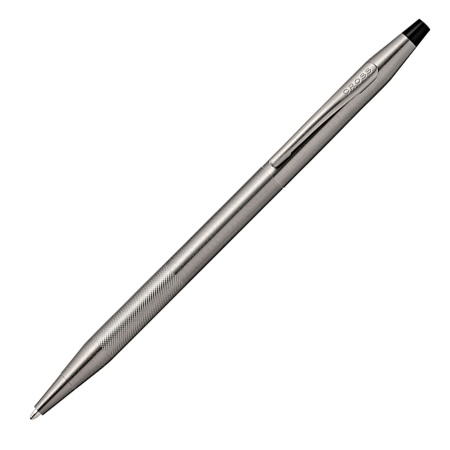 Шариковая ручка Cross Classic Century - Titanium Grey Micro Knurl