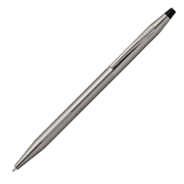 Шариковая ручка Cross Classic Century - Titanium Grey Micro Knurl