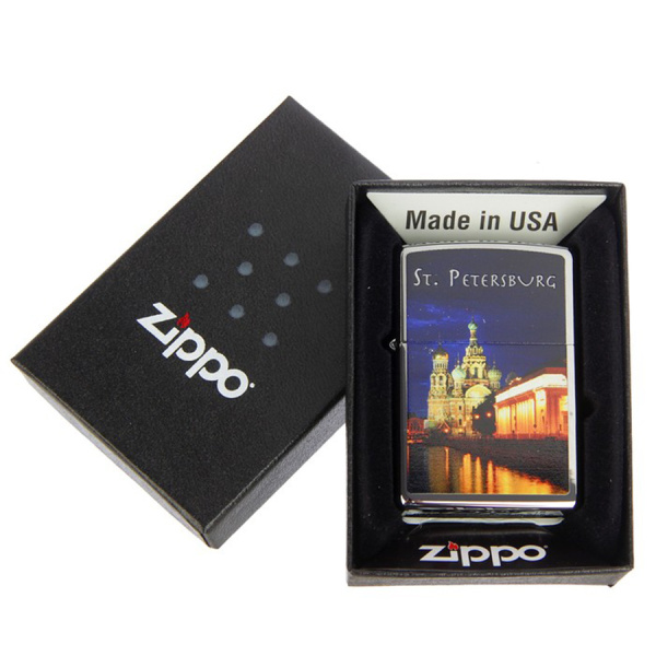 Зажигалка Zippo Храм Спаса-на-Крови