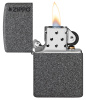 Зажигалка ZIPPO Logo с покрытием Iron Stone™ 211ZL