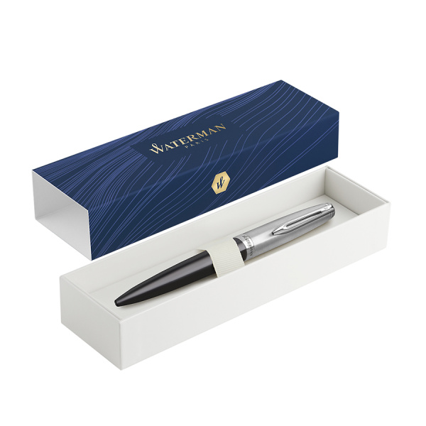 Шариковая ручка Waterman Embleme - Black CT