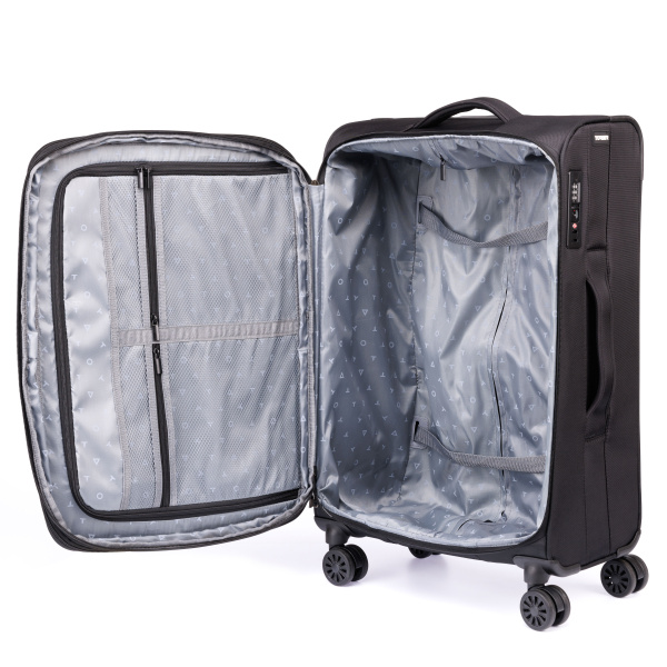 Чемодан TORBER Seyd T2021M-Black